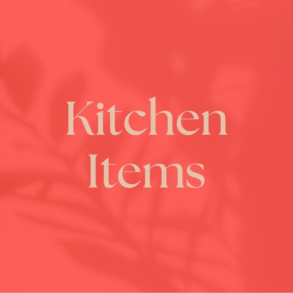 Kitchen Items - Picture 1 of 1